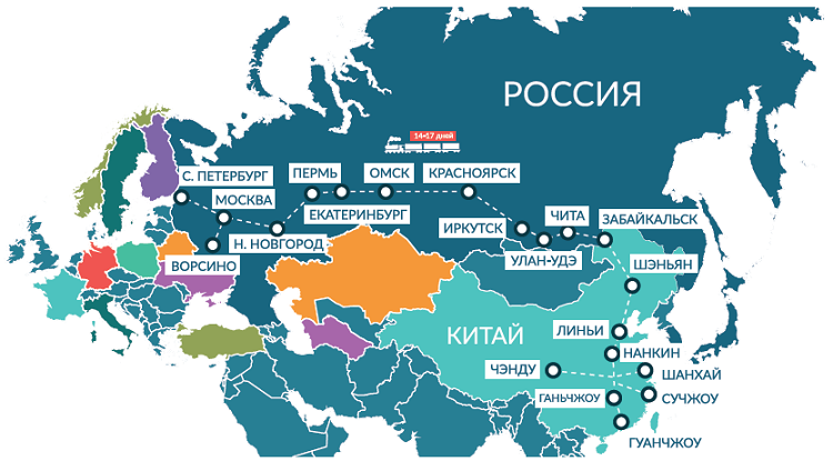 ускоренные контейнерные перевозки на поездах ворсино